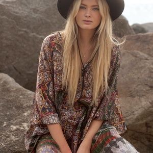 Coco Silky Kimono Dress